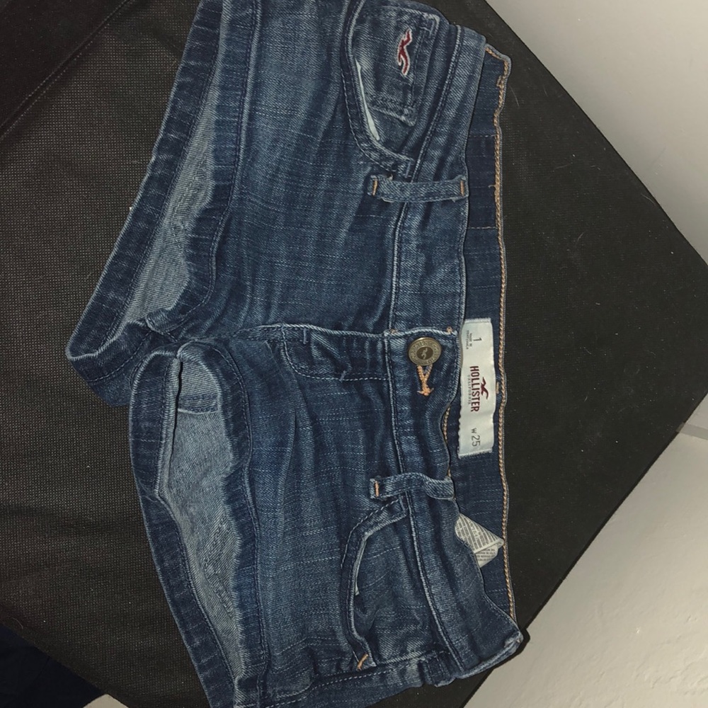 hollister jean shorts